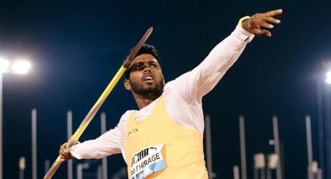Rumesh Shines In Qatar with massive throw